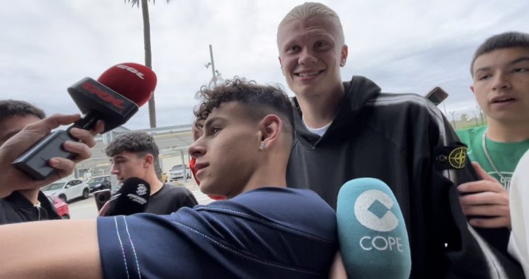 (VIDEO) Haaland desata la locura en Barcelona