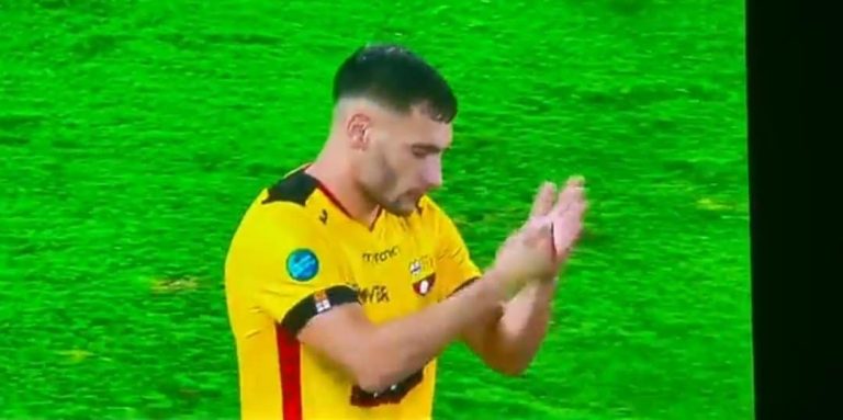 (VIDEO) El gesto de Emmanuel Martínez tiene una explicación