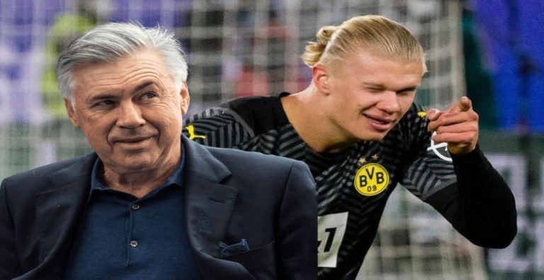 Ancelotti destaca el fichaje de Haaland al City