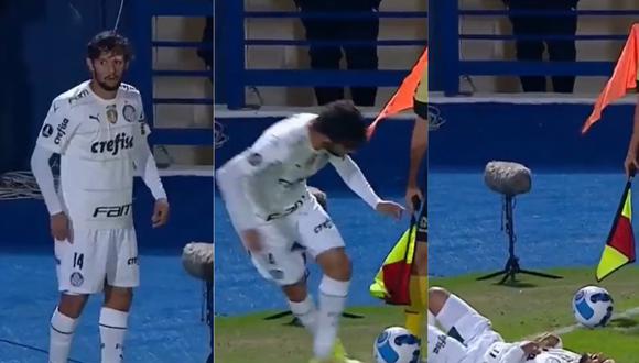 (VIDEO) ‘Blooper’ en la Libertadores: ¡Mira lo que pasa en el tiro de esquina!
