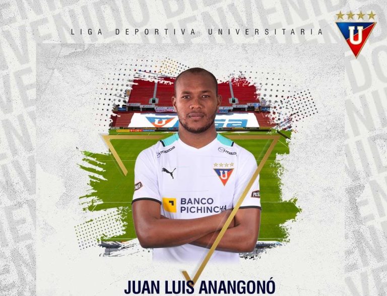 OFICIAL: Juan Luis Anangonó regresa a Liga de Quito