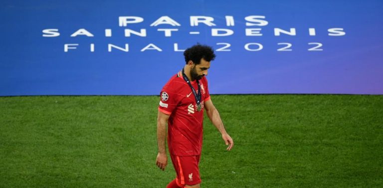 Salah rompe su silencio tras perder la final de la Champions