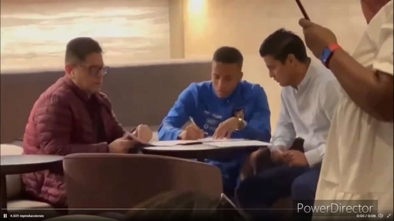 (VIDEO) Byron Castillo ya firmó con Grupo Pachuca