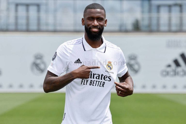 (VIDEO) Rüdiger ya luce el ’22’ del Madrid
