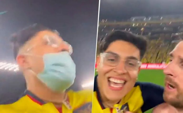 FEF demandó al hincha que se tomó la foto con Messi en el Monumental