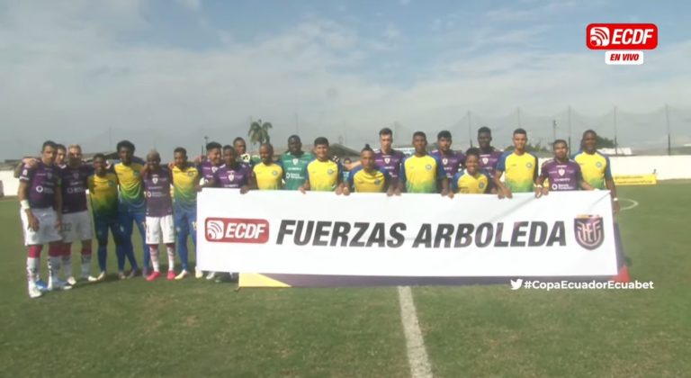 (VIDEO) “FUERZAS ARBOLEDA”: El mensaje de apoyo para el jugador en la Copa Ecuador