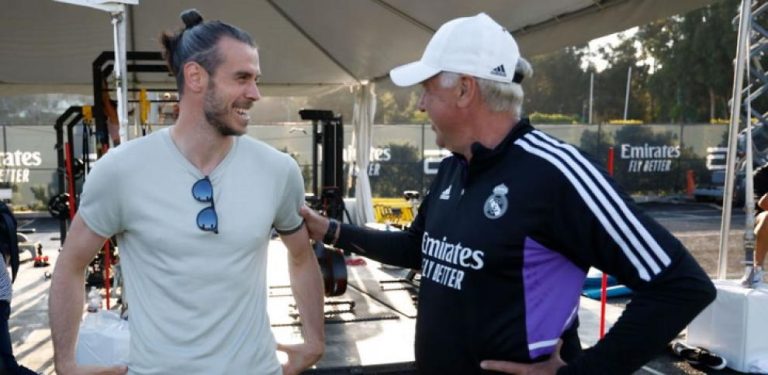 (VIDEO) Bale visitó al Madrid
