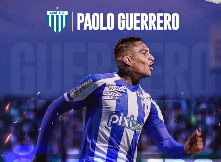 (VIDEO) Paolo Guerrero es oficializado por Avaí FC
