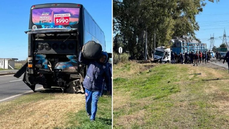 Club argentino sufrió un accidente de tránsito
