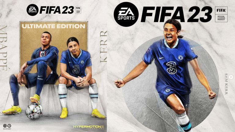 Portada histórica del FIFA 23