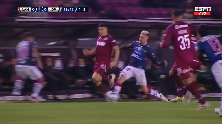 (VIDEO) ¿Era para roja? Jonathan Bauman fue expulsado ante Lanús