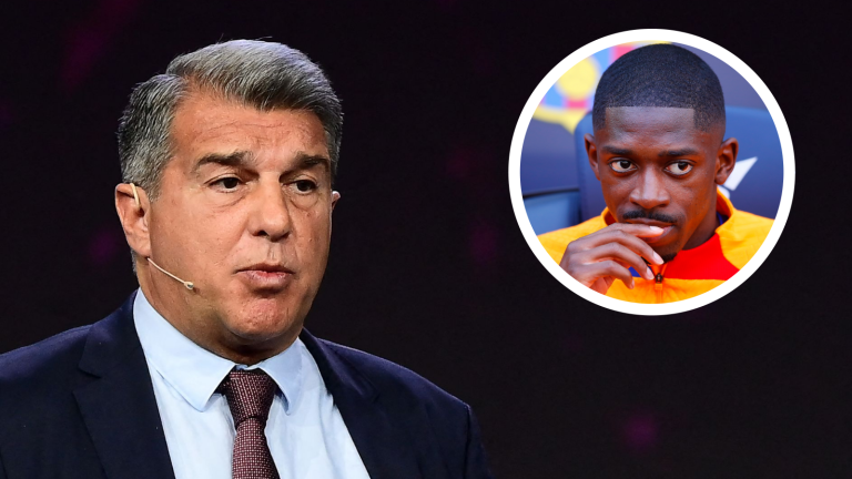 Laporta: “Dembélé quiere seguir hablando”