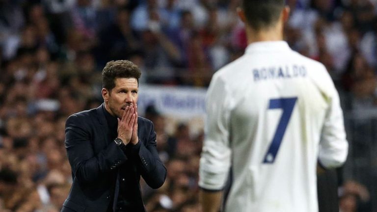 Simeone quiere a Cristiano Ronaldo en el Atlético de Madrid