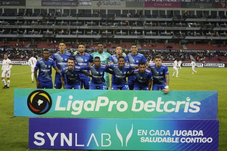 Once tentativo de Emelec para enfrentar a Deportivo Cuenca