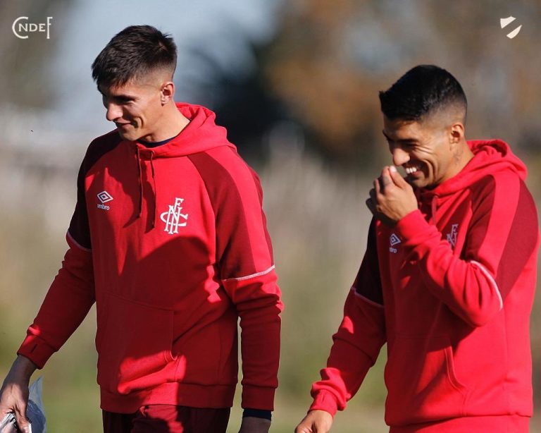 (FOTOS) Suárez entrenó por primera vez con Nacional