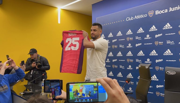 OFICIAL: Sergio Romero fue presentado en Boca Juniors