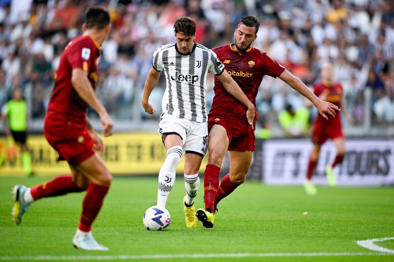 (VIDEO) La Roma rescató el empate ante la Juventus