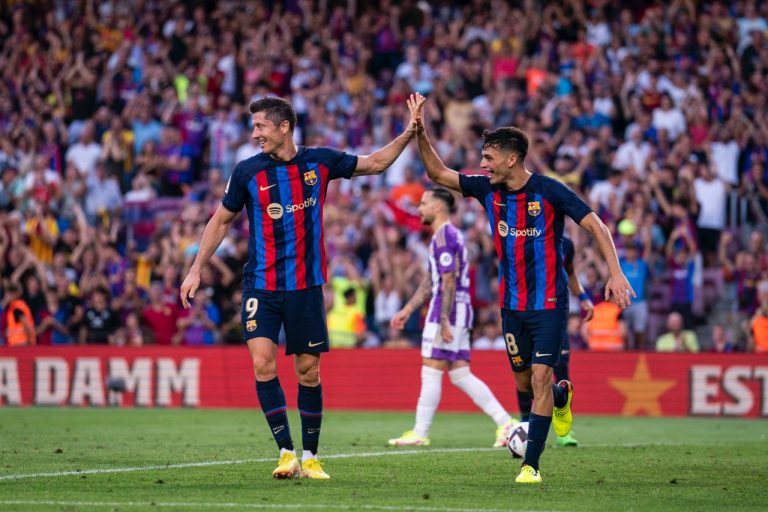 (VIDEO) Con doblete de Lewandowski: Barcelona goleó en el Camp Nou