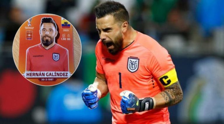 (FOTO) Galíndez y la emoción de ver su cromo en el álbum del Mundial: “Que orgullo”