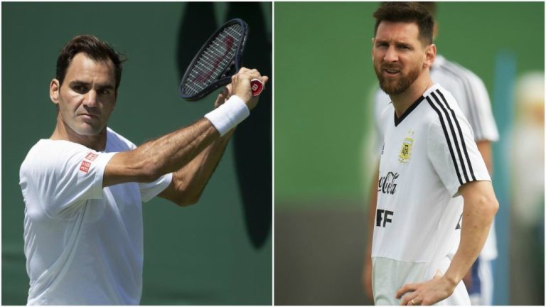 “Un genio”: Messi y su mensaje a Federer