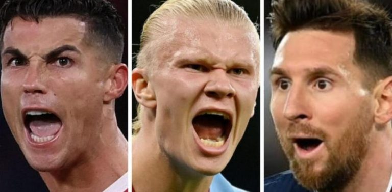 Haaland, mejor a sus 22 años que Messi y Cristiano en su plenitud