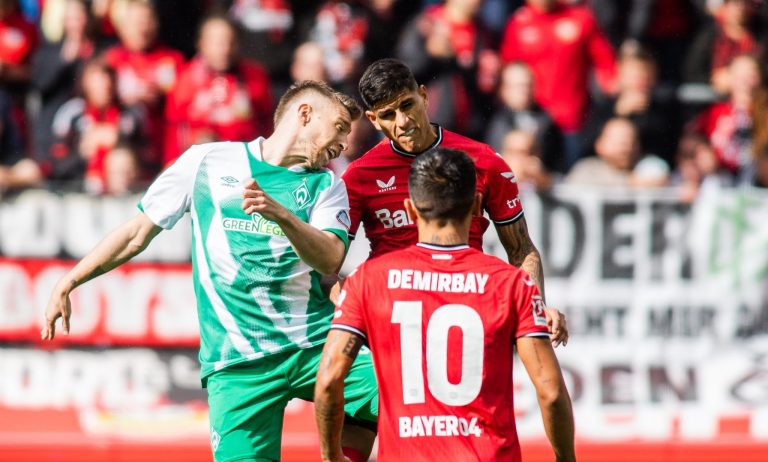 (VIDEO) CON HINCAPIÉ DE TITULAR: Bayer Leverkusen no pudo ante Werder Bremen