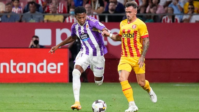 (VIDEO) Gonzalo Plata fue titular en la derrota del Real Valladolid en LaLiga