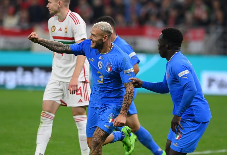 (VIDEO) AL FINAL FOUR: Italia ganó en Hungría en la Nations League