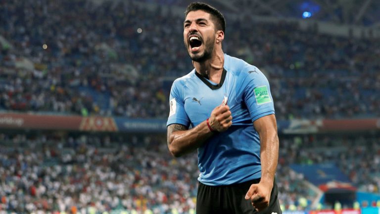 Luis Suárez alcanzó los 133 partidos con la selección uruguaya
