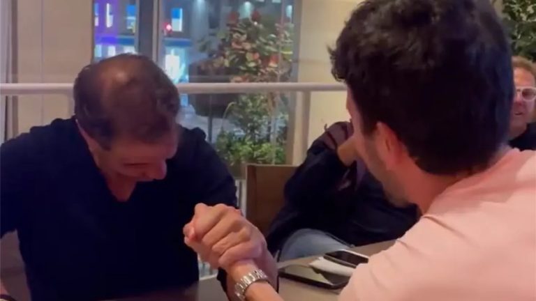 (VIDEO) Rafa Nadal Vs. Sebastián Yatra en VENCIDAS