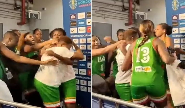 (VIDEO) 2 jugadoras se pelean en zona mixta en plena entrevista