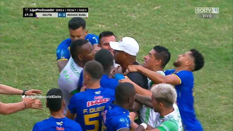 (FOTO) LigaPro anunció las sanciones para Banguera y Carabalí
