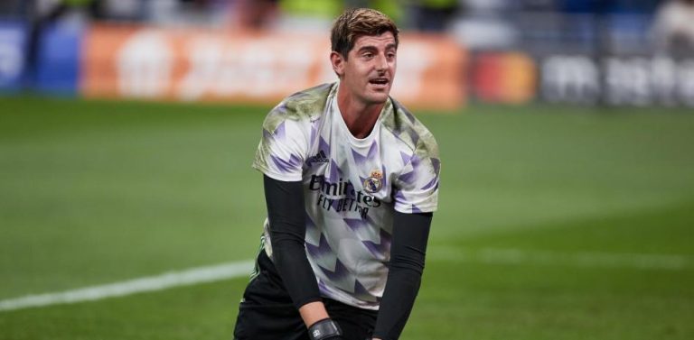 Courtois, cada vez más lejos de estar en el Clásico