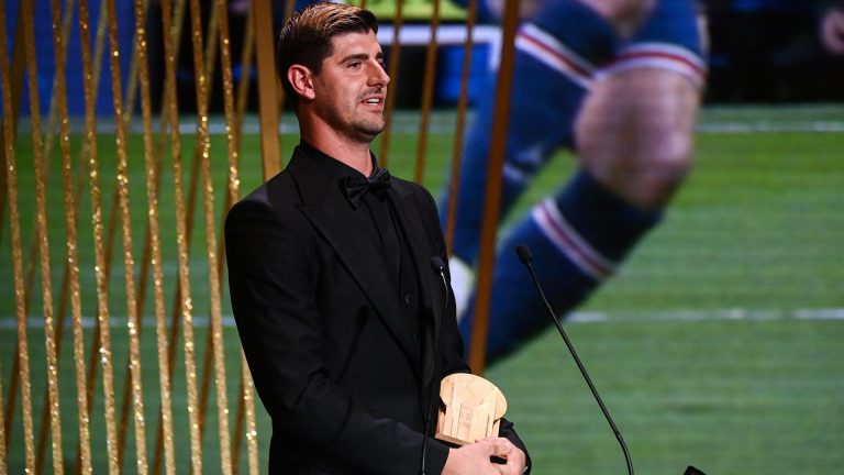 Courtois, molesto con la votación del Balón de Oro