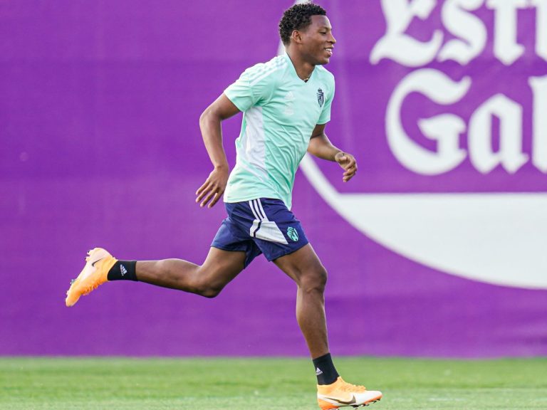 Plata, ausente en el entrenamiento del Real Valladolid