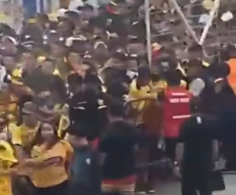 (VIDEO) Incidentes en los exteriores de Los Chirijos