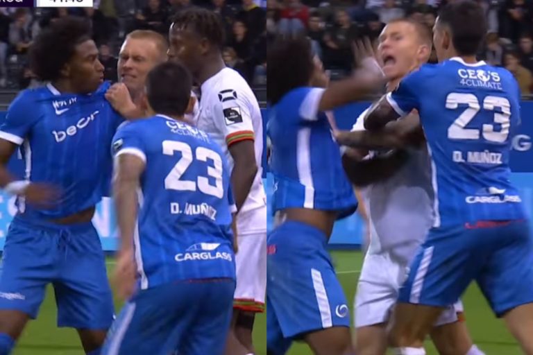 (VIDEO) OTRO MÁS: Ángelo Preciado fue titular pero salió expulsado en Bélgica