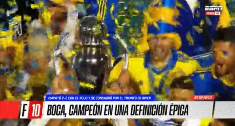 (VIDEO) SUMAN UN NUEVO TITULO: Así alzó la copa de campeón Boca Juniors