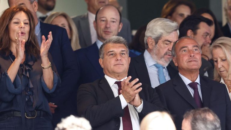 Laporta será sancionado con una multa por su ‘visita’ al árbitro