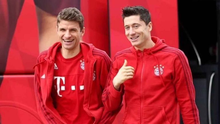 Müller vuelve a desafiar a Lewandowski: “Lewy, ya venimos”