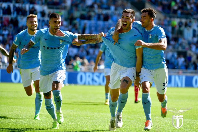 (VIDEO) Lazio goleó en la Serie A y marcha tercero