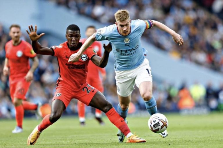 (VIDEO) Manchester City le ganó a Brighton y acecha al Arsenal