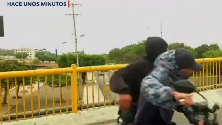 (VIDEO) Delincuentes intentaron asaltar a periodistas en exteriores del Monumental