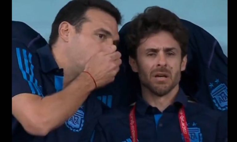 (VIDEO) ¡Pablo Aimar se puso a llorar con el gol de Messi!