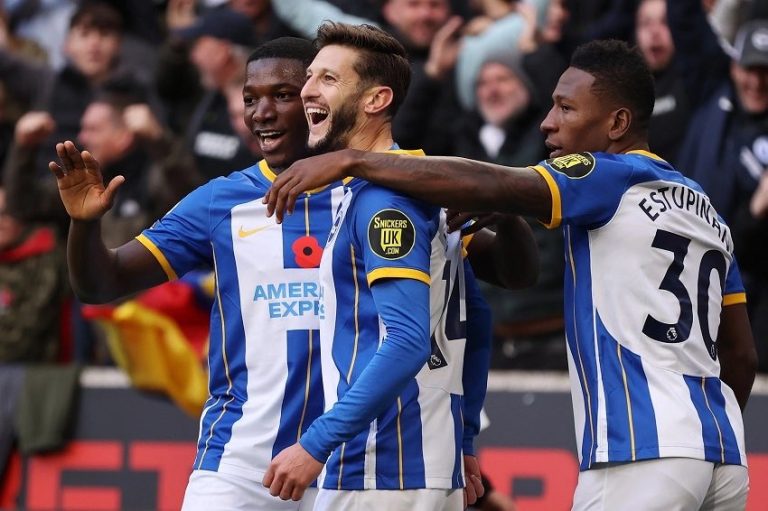 (VIDEO) ACARICIA LA ZONA DE COPAS: Brighton se impuso ante Wolverhampton