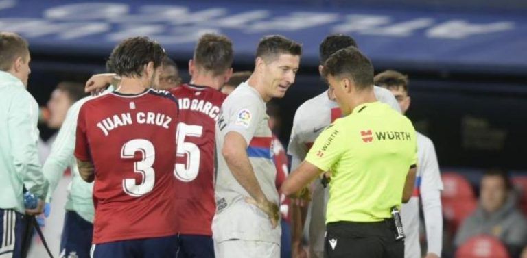 Apelación mantiene los tres partidos de sanción a Lewandowski