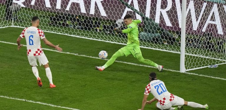 (VIDEO) ¡Livakovic fue un dolor de cabeza para Brasil!