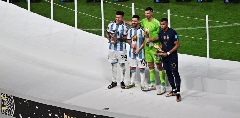 ¡Los premios individuales! Messi, el MVP de la final y del Mundial