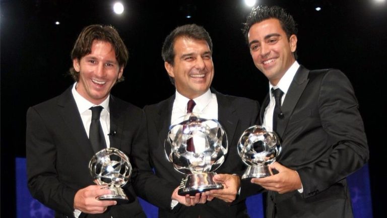 Xavi y Laporta felicitan a Messi: “Se ha hecho justicia histórica”