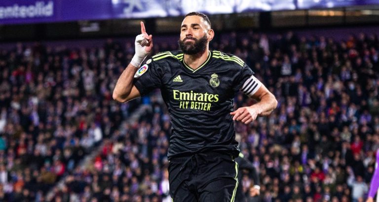 (VIDEO) Con doblete de Benzema, Real Madrid dormirá en la punta de La Liga
